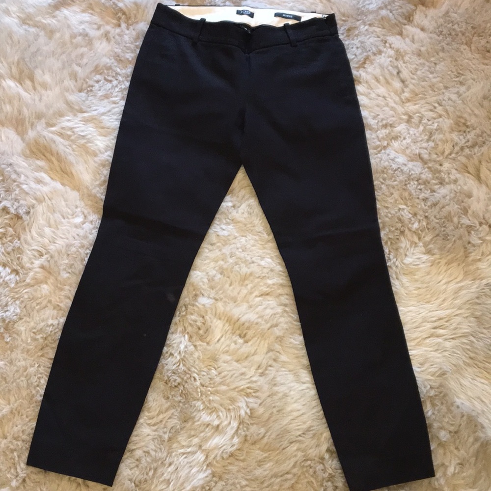 J Crew Stretch Minnie pant size 00 black